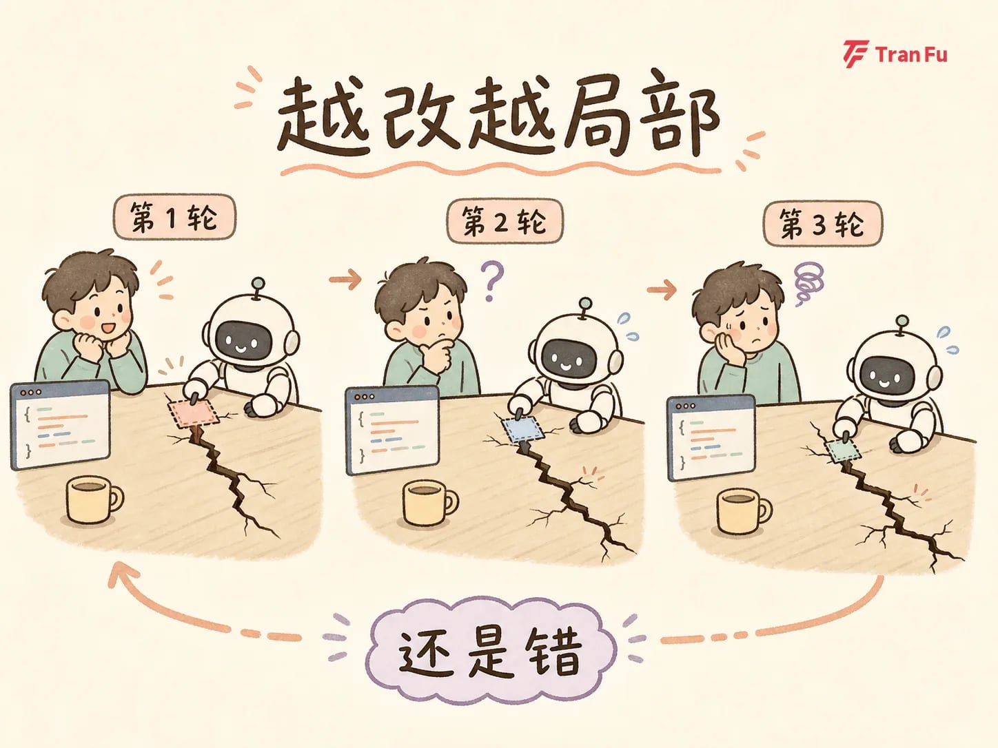 别把修 bug 变成更细的指挥