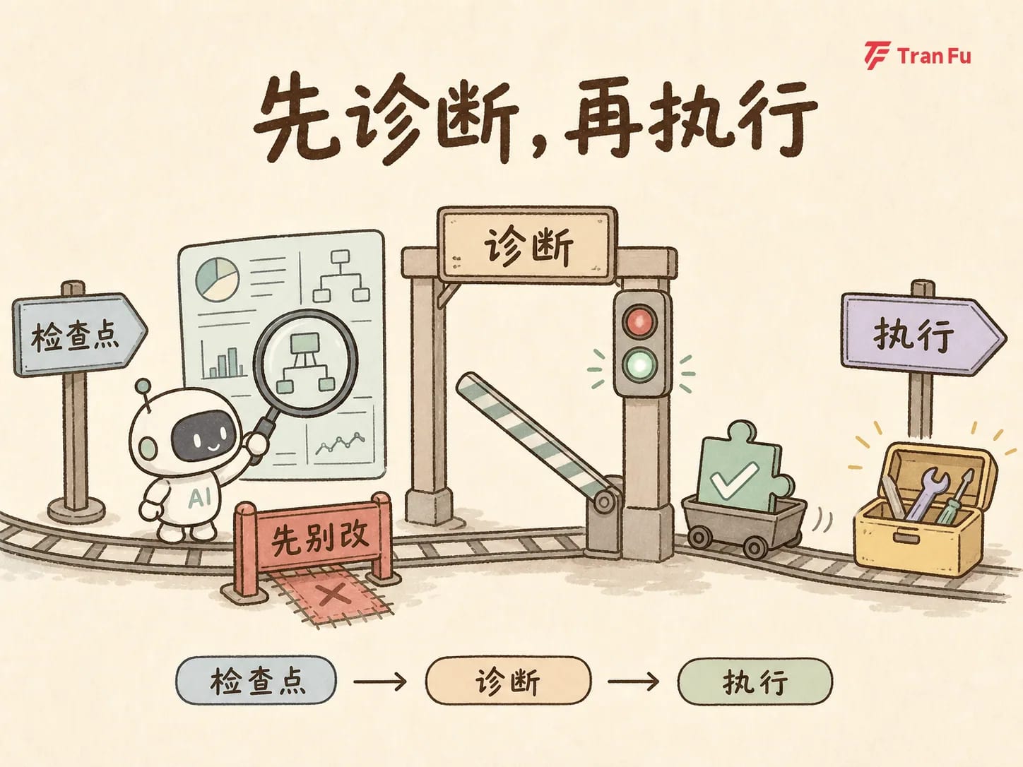 只做诊断，不准动手