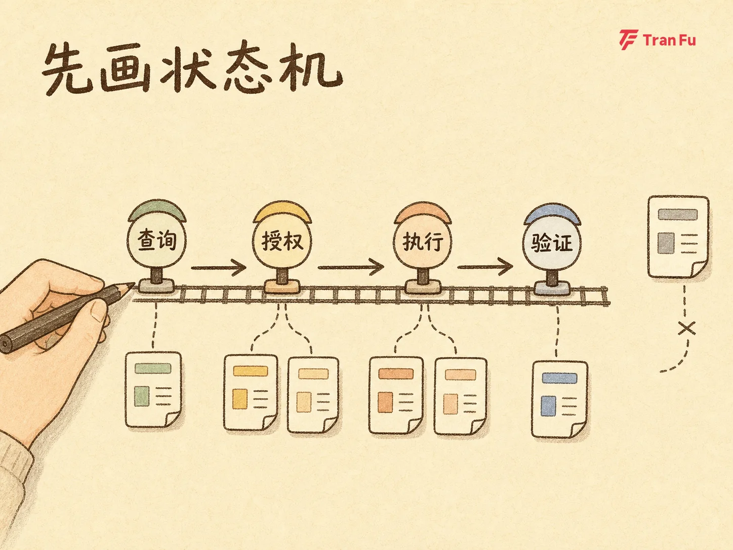 现场三：页面设计工作次序示意图