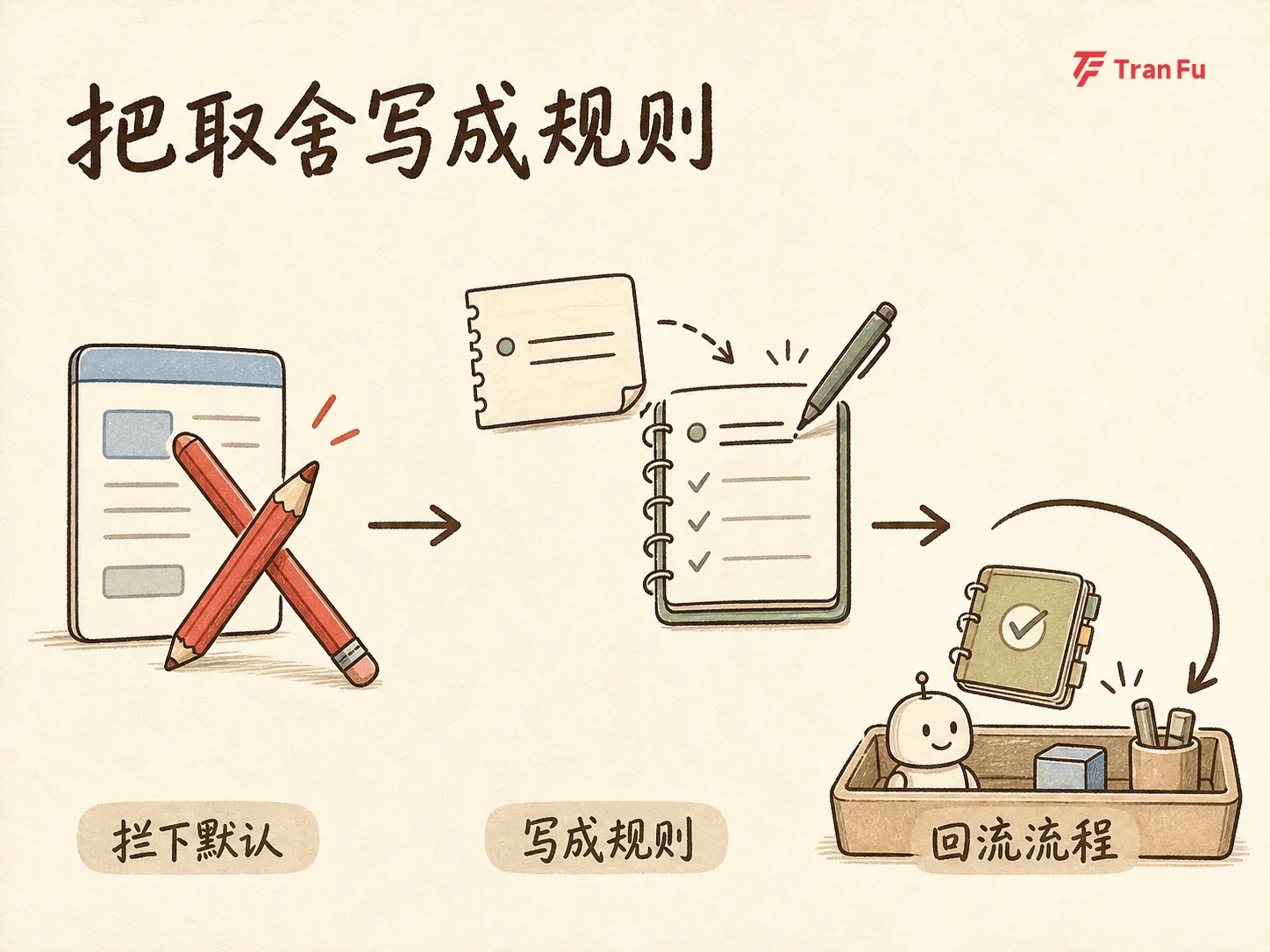 Agent 设计流程复盘示意图