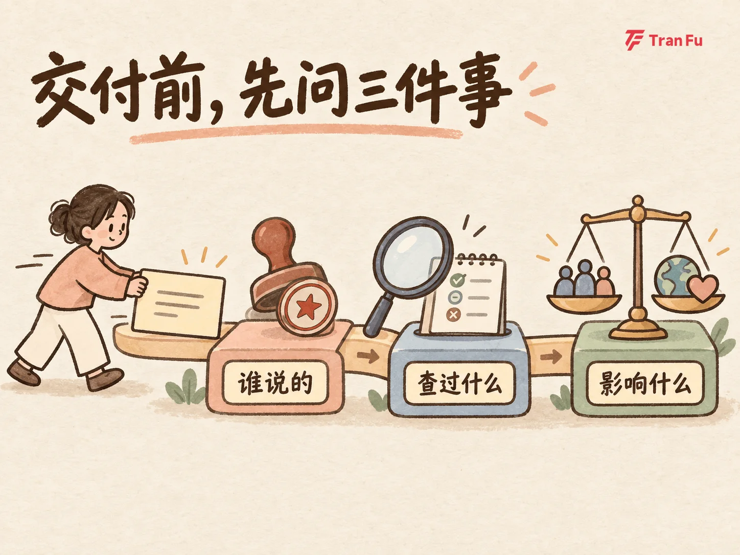 AI 内容交付前先问三个问题