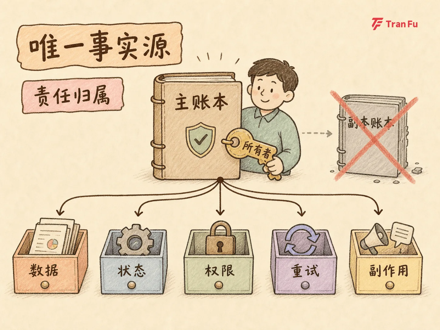 系统里每样东西都得有唯一主人