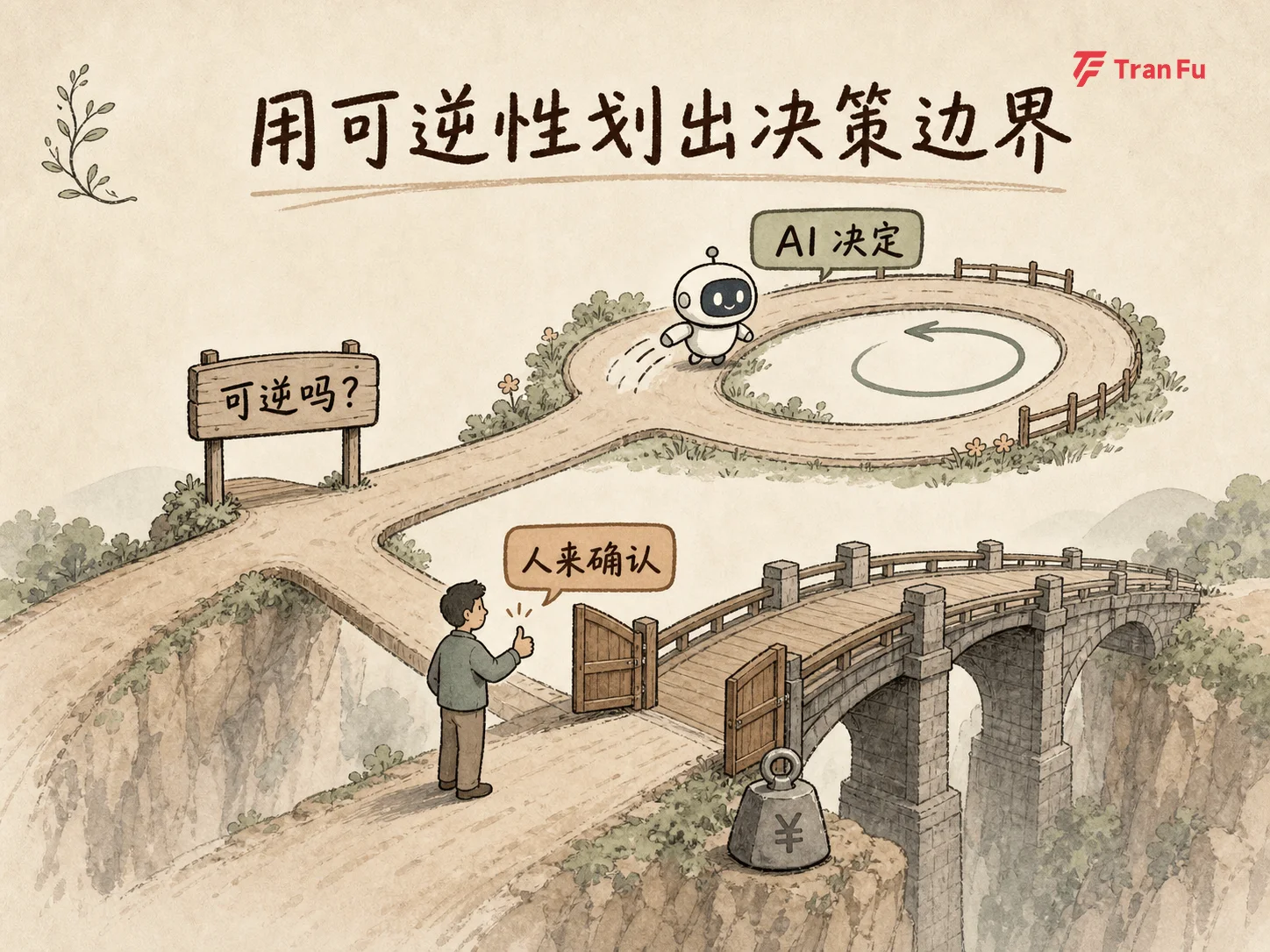 人和 AI 之间划一条决策边界