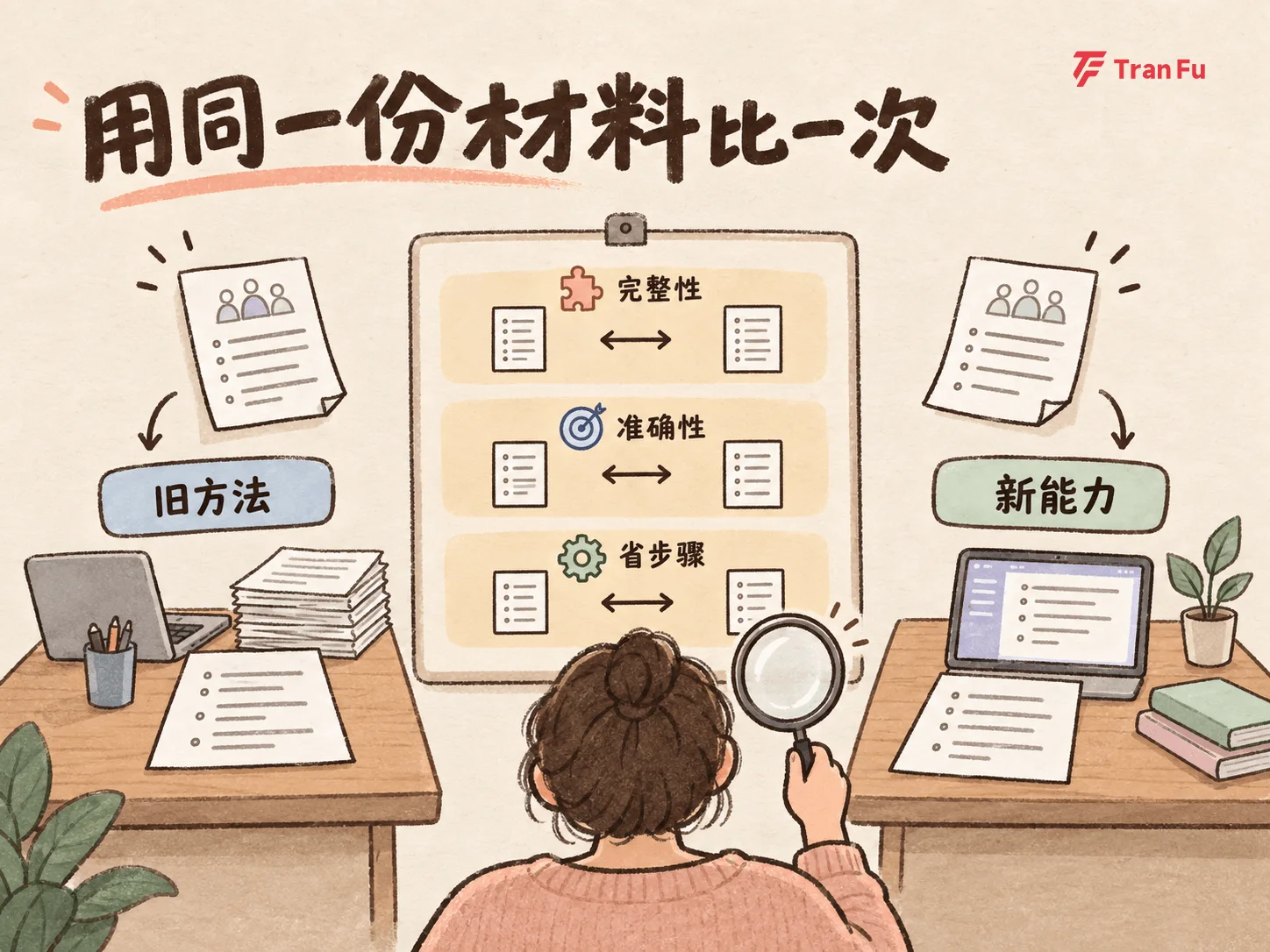 把 AI 新能力放回会议记录和方案写作等真实工作现场判断